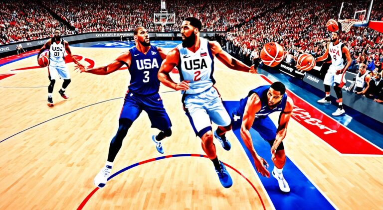 USA vs France Basketball